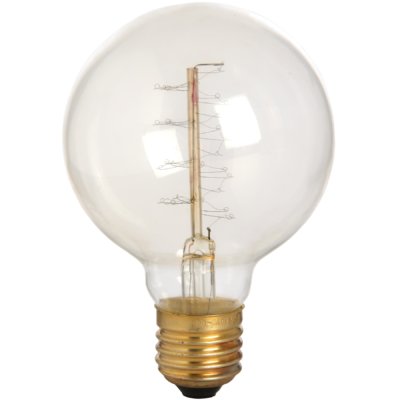 Edison Filament Round Globe Bulb